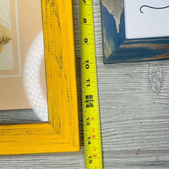 3 framed wall art one saying and 2 pressed flower art framed - Picture 3 of 7